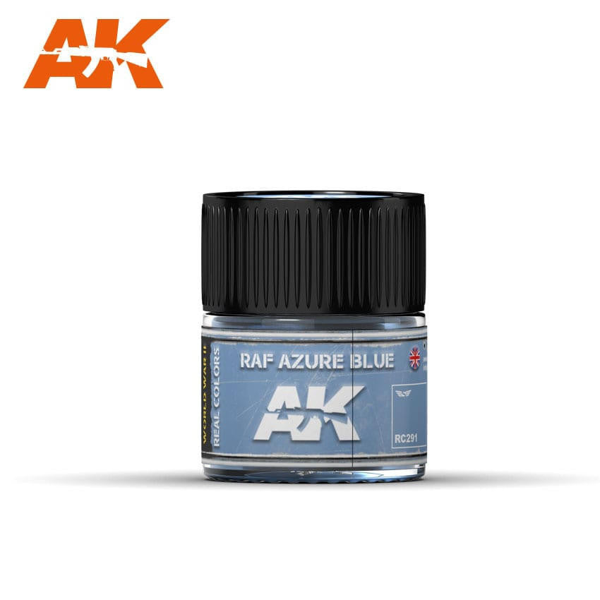 AK Interactive Real Colors: RAF Azure Blue - 10ml RC291